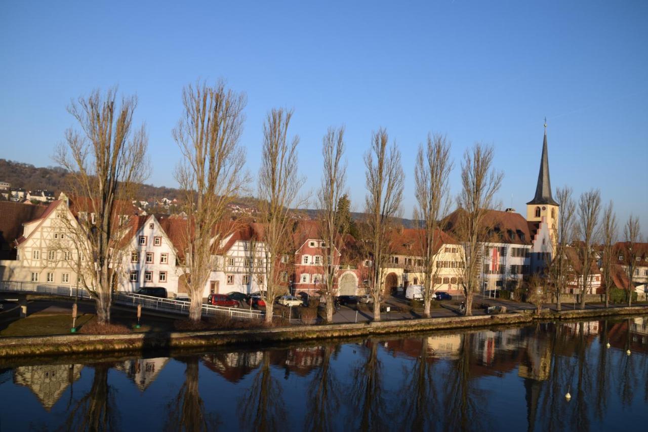 Hotel Maindrei - Schlafen Am Fluss Margetshöchheim Exterior foto
