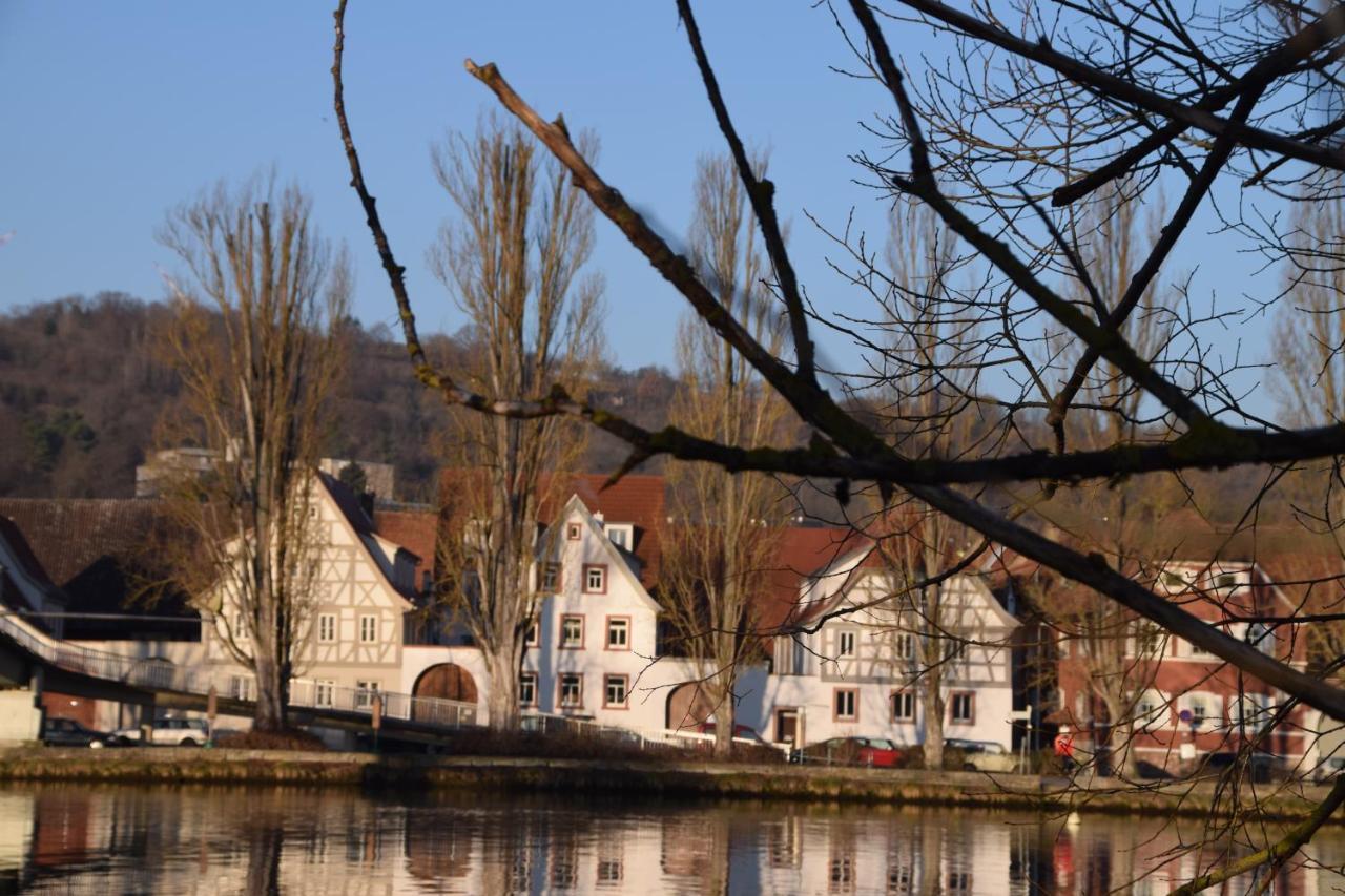 Hotel Maindrei - Schlafen Am Fluss Margetshöchheim Exterior foto