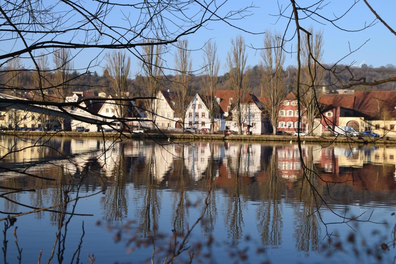 Hotel Maindrei - Schlafen Am Fluss Margetshöchheim Exterior foto
