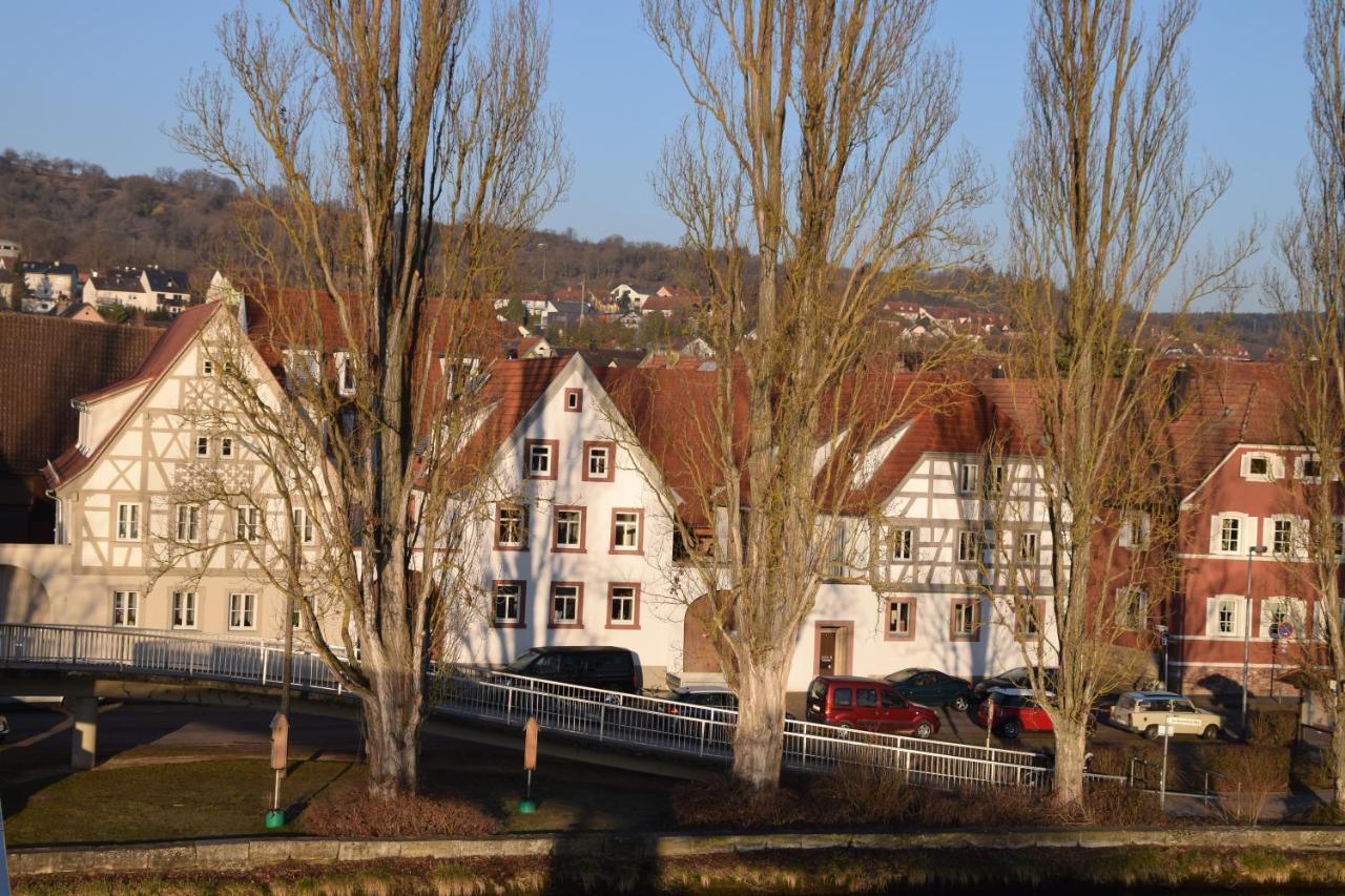 Hotel Maindrei - Schlafen Am Fluss Margetshöchheim Exterior foto